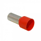 Rojo 50,0mm2 20/36,0mm 50-unid AWG1 Ferrules Terminal Aislado Crimp - Miniatura 1
