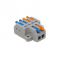 Regleta de Conexión de 2 a 4 Conductores, 32A 250V, AWG28-14, 0.08-2.5mm², D2-4   - Miniatura 2