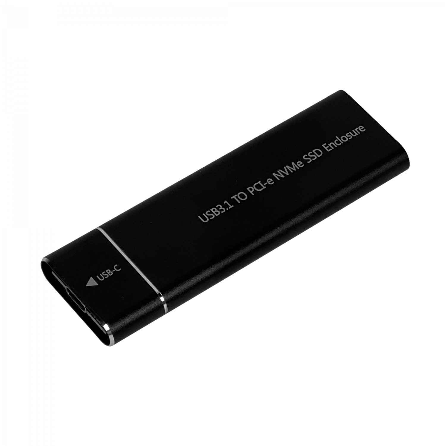 Carcasa USB 3.1 Gen 2 para SSD M.2 NVMe - 10 Gbps, Aluminio, Incluye Cables, Transforma SSD M.2 NVMe 4