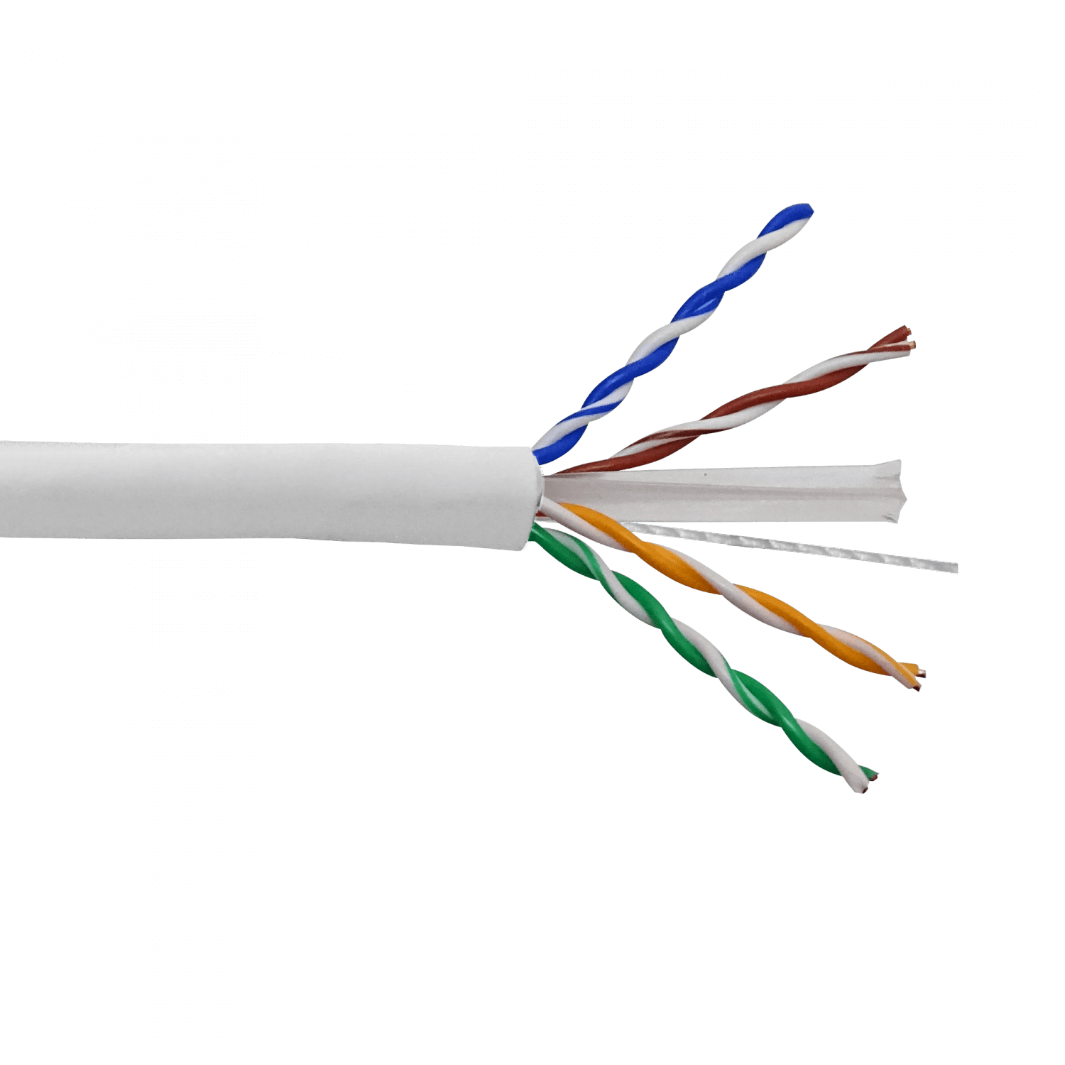 DAHUA 100m Cat6 Blanco PVC Cable UTP Unifilar Cobre AWG24 PFM920I-6UN 1
