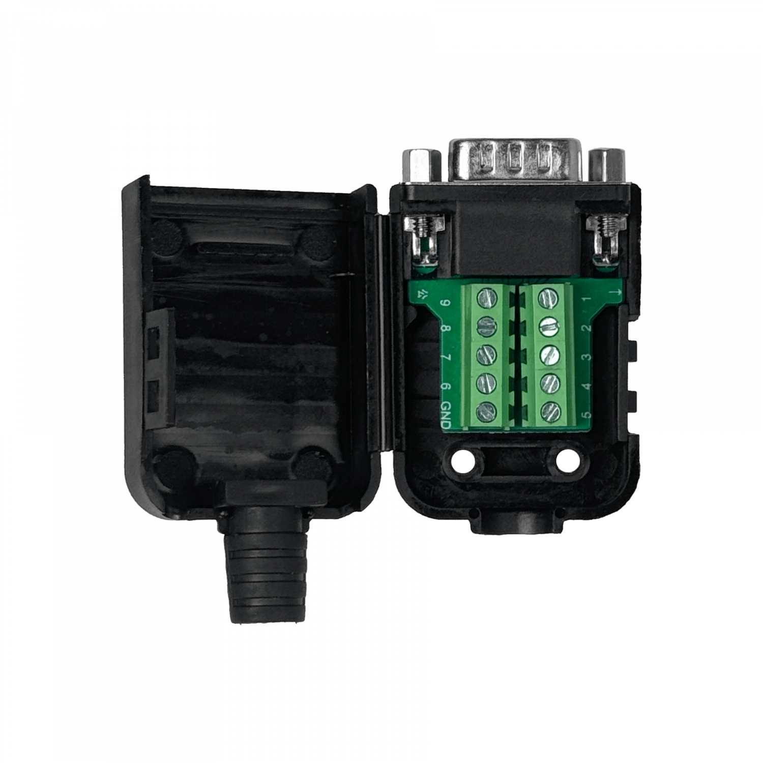 Adaptador L Com DGB9M DB9 Macho Macho Slimline, Blindado, 3A 2