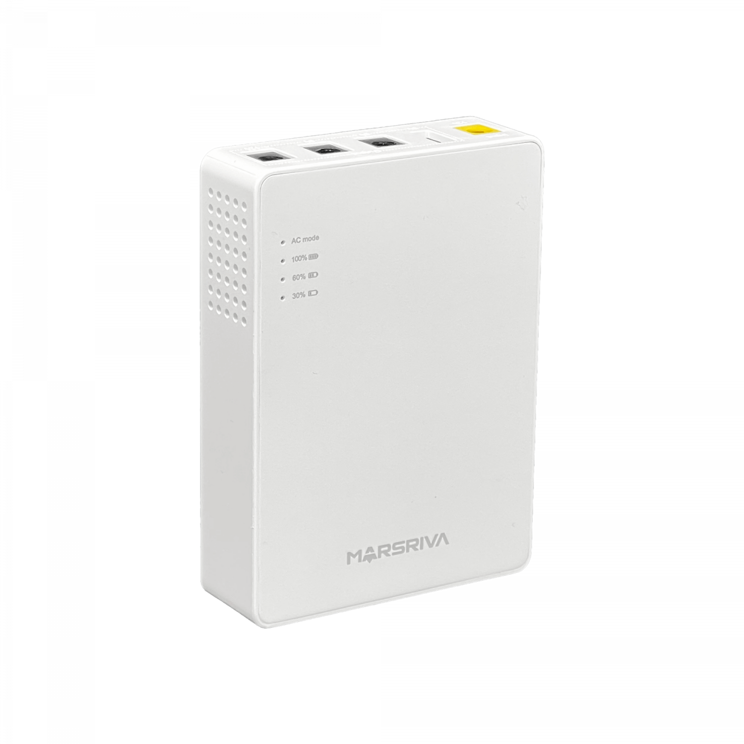 Mini UPS MARSRIVA 37Wh 10000mAh, Salidas 5V/9V/12V 1.5A, Entrada 12VDC, Batería de Litio 6