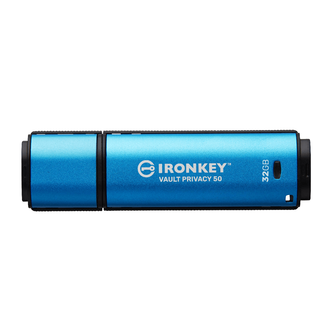 Pendrive Kingston IronKey VP50, 32GB, Encriptación XTS-AES 256 bits, USB 3.2, Azul 1