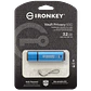 KINGSTON 32GB USB-C Encriptado AES-256 IronKey IKVP50C/32GB Pendrive - Miniatura 1