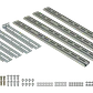 Riel de Rack Deslizable, 1U, Fondo Ajustable 490-750mm, Longitud 450mm - Miniatura 3