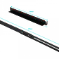 Riel de Rack Deslizable 1U RIEL-6, Fondo 550–870mm, Bandeja 350mm - Miniatura 3