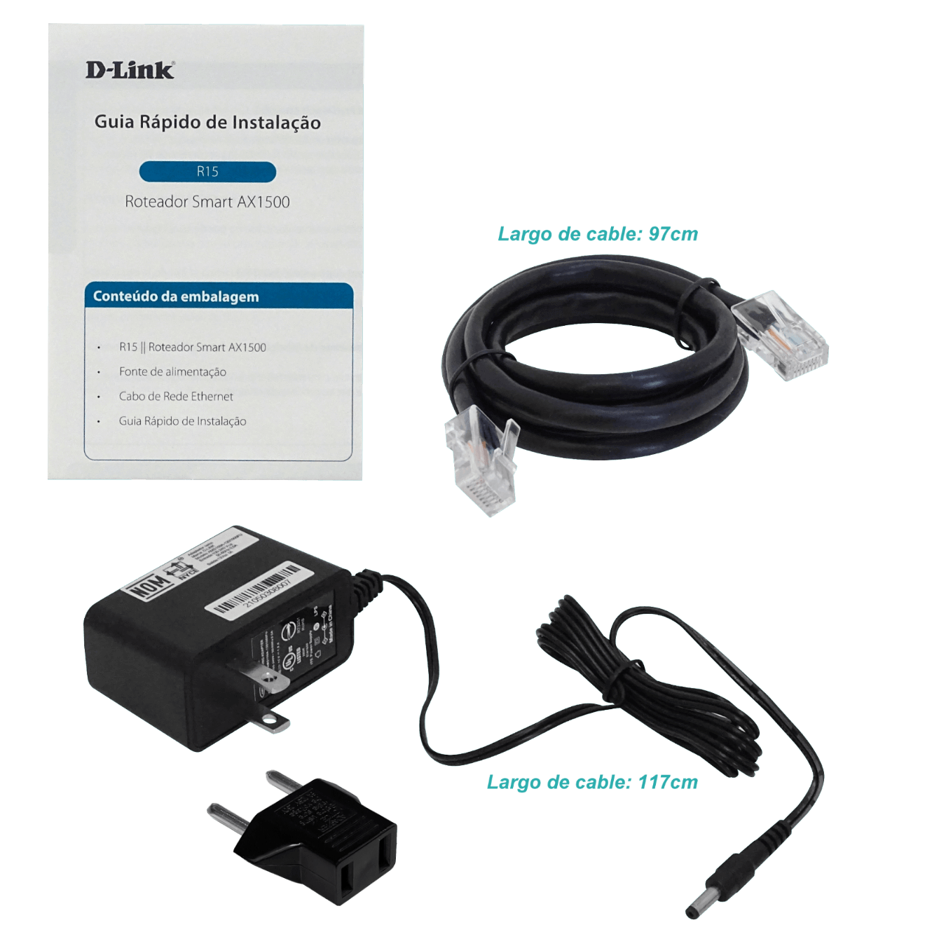 Router D-Link R15 AX1500, Wi-Fi 6, AI, 1.5Gbps, MU-MIMO 4
