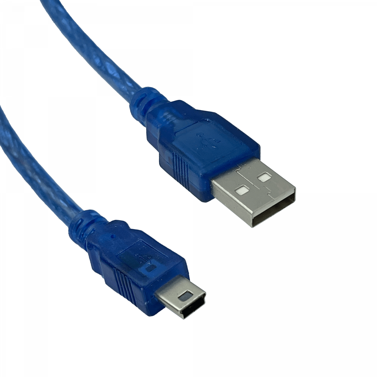 Cable 1,8mt USB2.0 A-M 5pin/mini/B-M 180cm con filtro 1