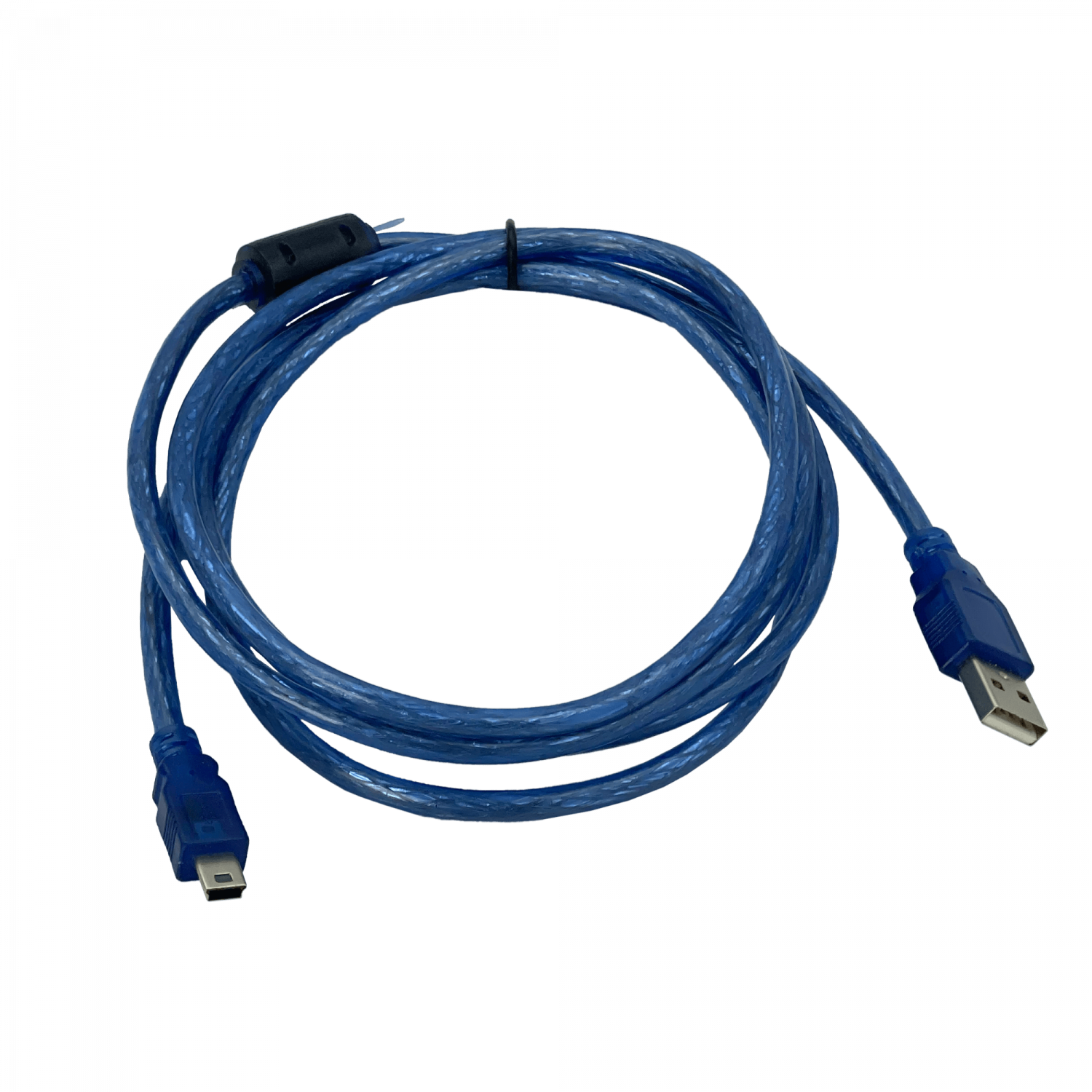 Cable 1,8mt USB2.0 A-M 5pin/mini/B-M 180cm con filtro 3