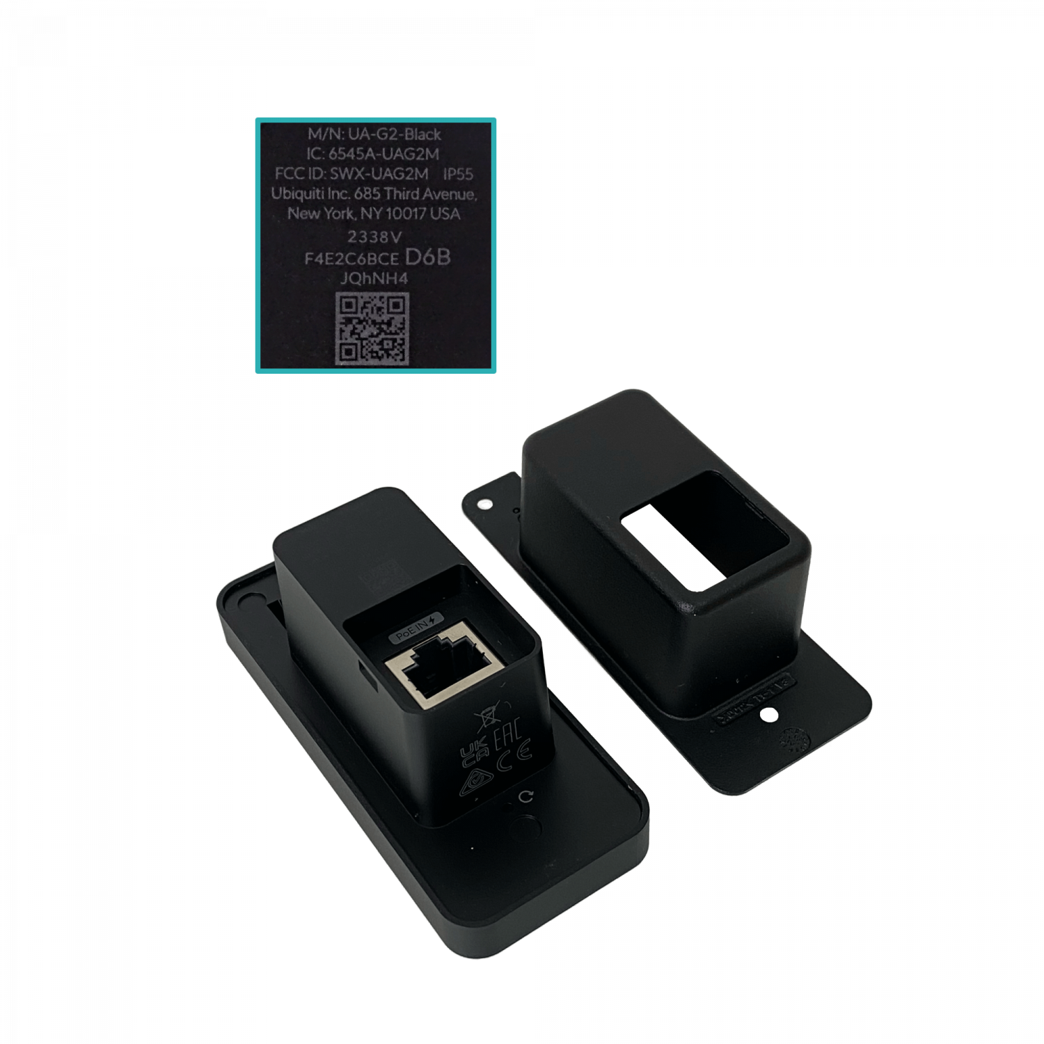 Parlante Inteligente Ubiquiti Negro NFC BT IP55 – Control de acceso con diseño robusto 4