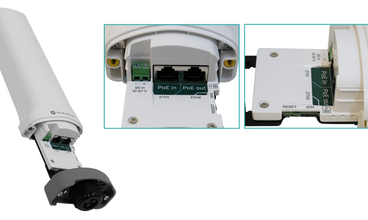 Gateway LTE-Narrow CAT-M MikroTik - IP66, 2.4GHz, Alta Potencia 4