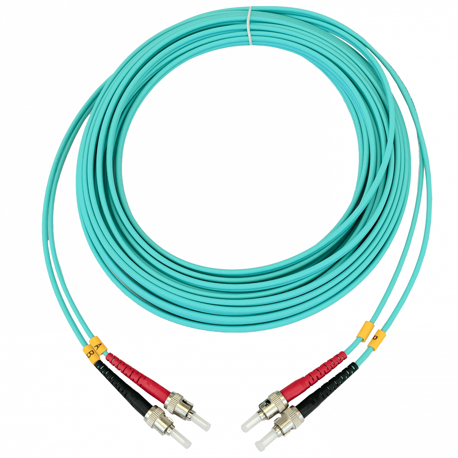 10mt ST-ST OM3 Multimodo MM Duplex Jumper Fibra 3.0mm 50/125um LSZH 3
