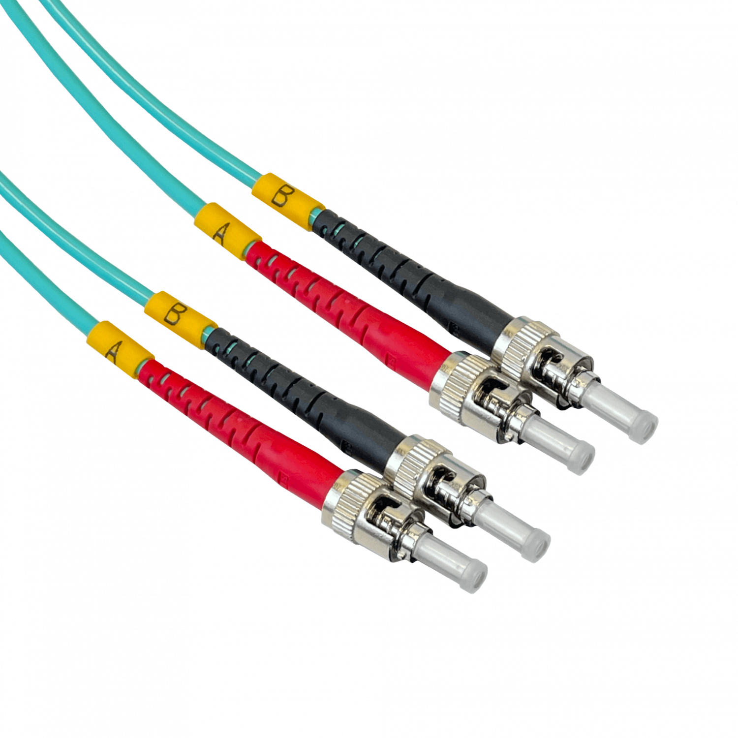 15mt ST-ST OM3 Multimodo MM Duplex Jumper Fibra 3.0mm 50/125um LSZH 2