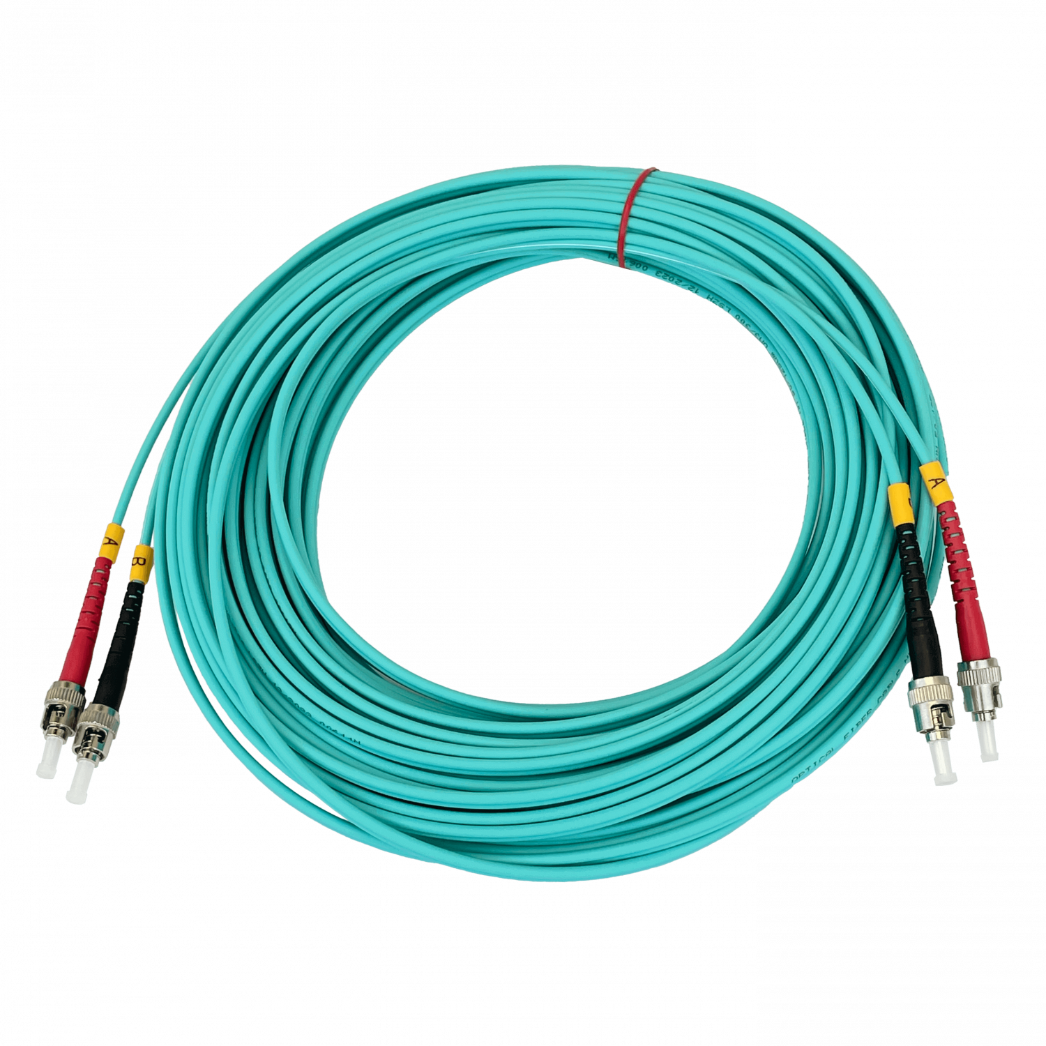 15mt ST-ST OM3 Multimodo MM Duplex Jumper Fibra 3.0mm 50/125um LSZH 3