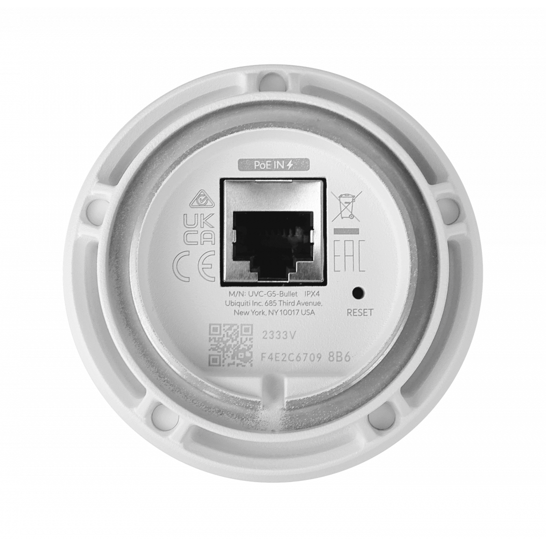 3x Cámara de Vigilancia 2K HD Int/Ext con Detección de Eventos por IA, Ubiquiti UniFi Protect G5 2