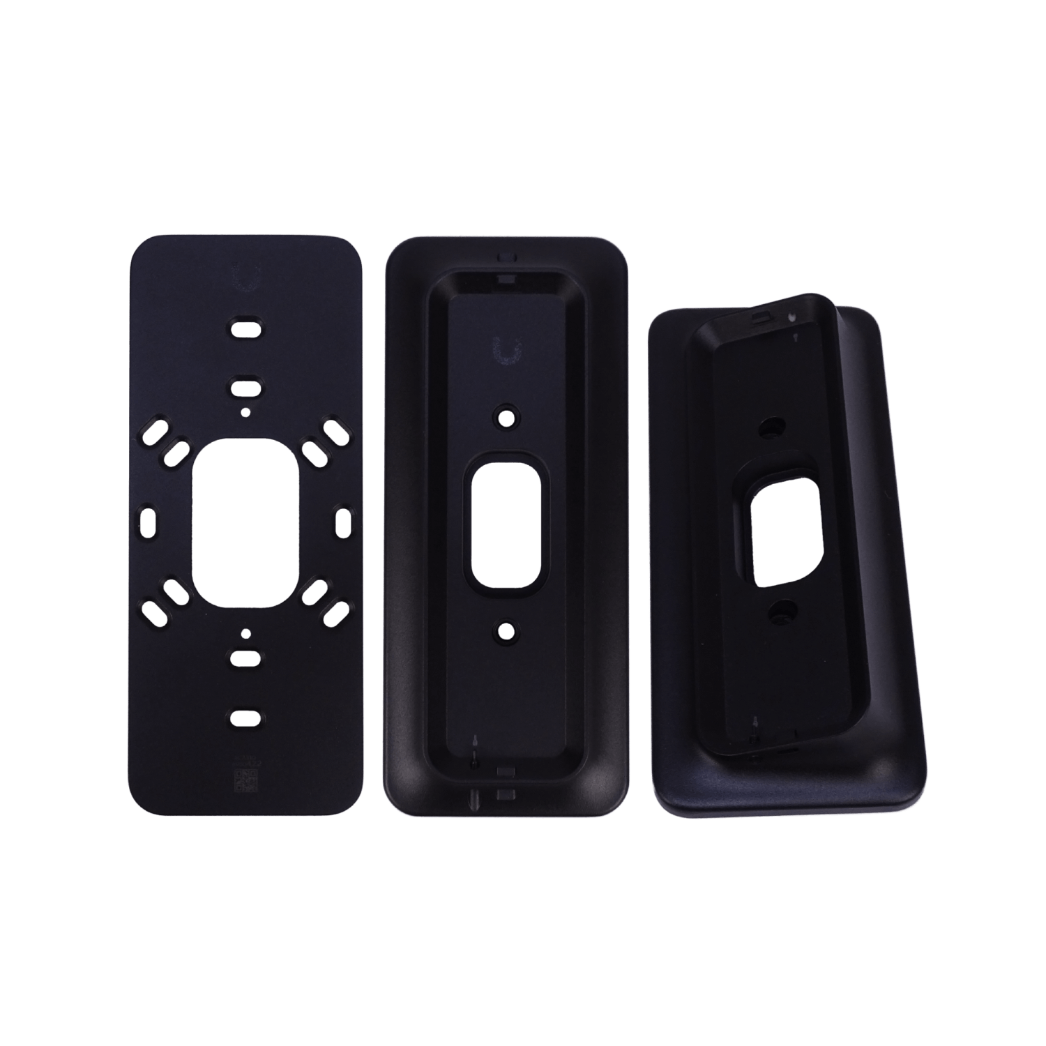 Soporte Montaje Ubiquiti G4-DOORBELL-BOX - Negro, Plano o Angular 25° para UVC-G4-Doorbell-Pro 1