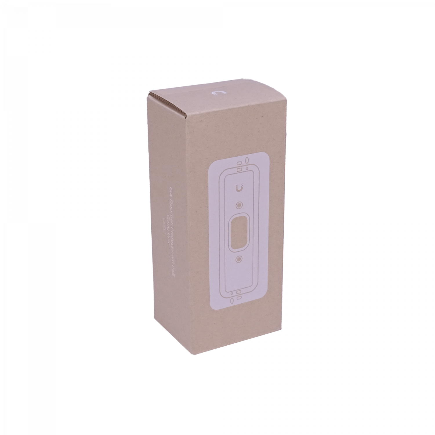 Soporte Montaje Ubiquiti G4-DOORBELL-BOX - Negro, Plano o Angular 25° para UVC-G4-Doorbell-Pro 2