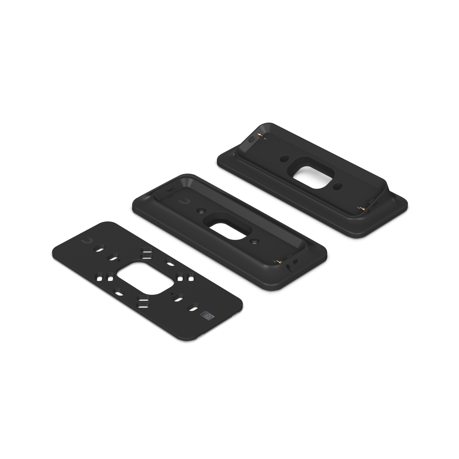 Soporte Montaje Ubiquiti G4-DOORBELL-BOX - Negro, Plano o Angular 25° para UVC-G4-Doorbell-Pro 5