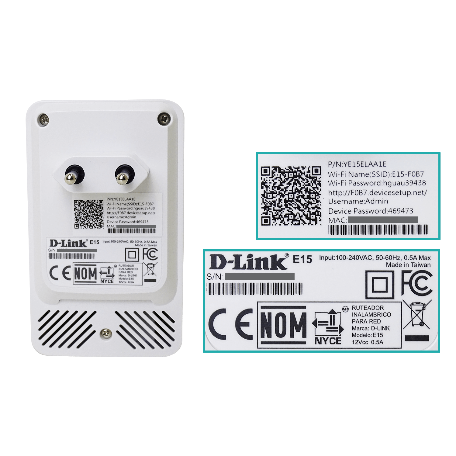 Repetidor Wi-Fi D-Link AX1500, Doble Banda, 1.5 Gbps, MU-MIMO 4