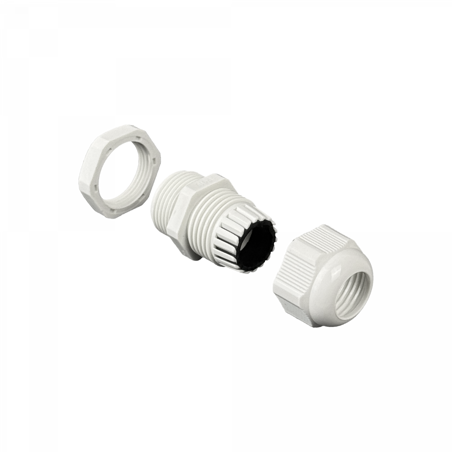 10-14mm Prensa Estopa PVC c/TCA Blanca 3