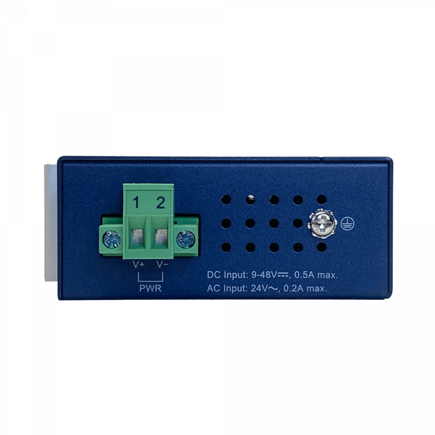 PLANET 1-1000 1-SFP Riel-DIN industrial Media Converter req-Fuente 5