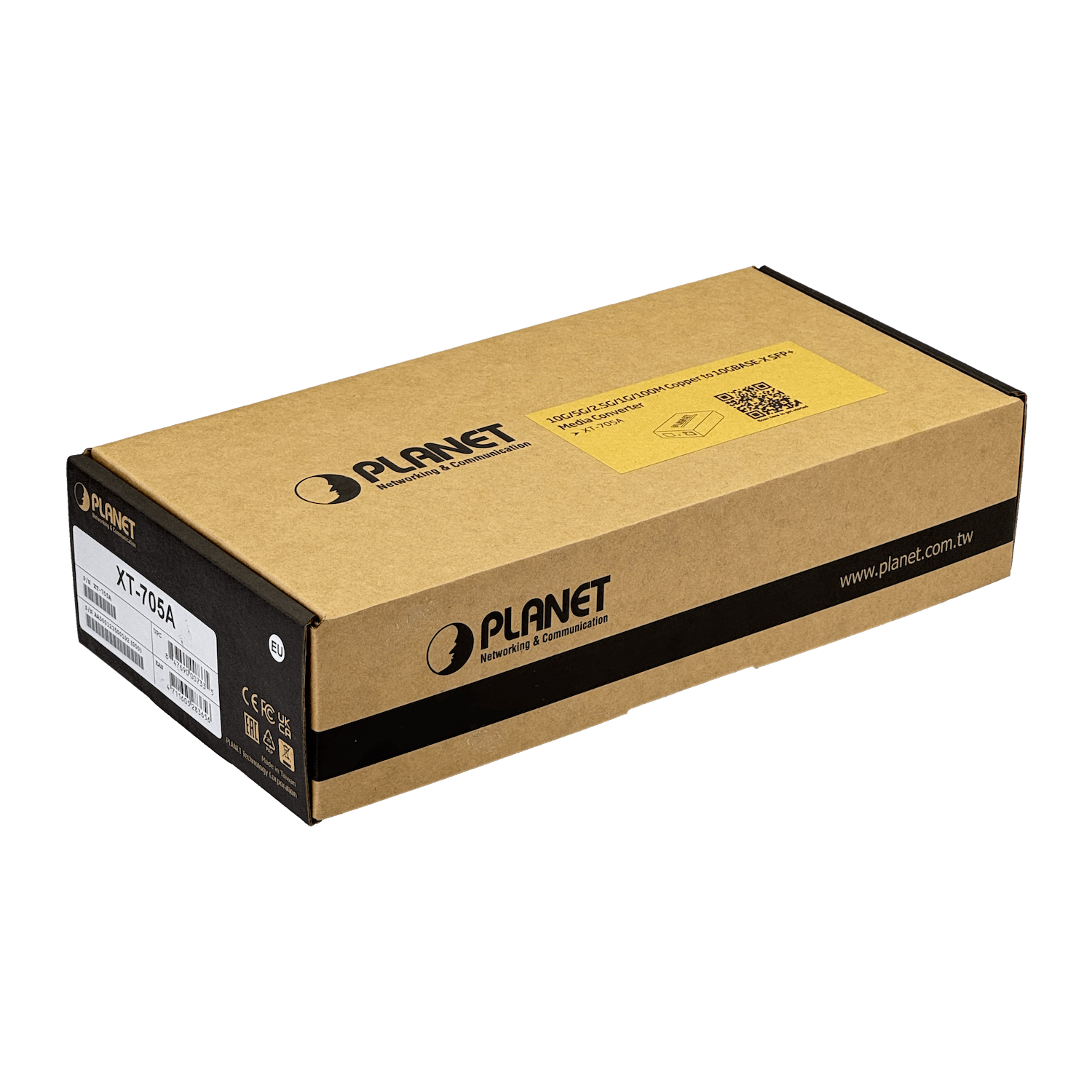 PLANET 1-10G 1-SFP+10G Media Converter Cobre No-admin inc-5VDC/2A 3