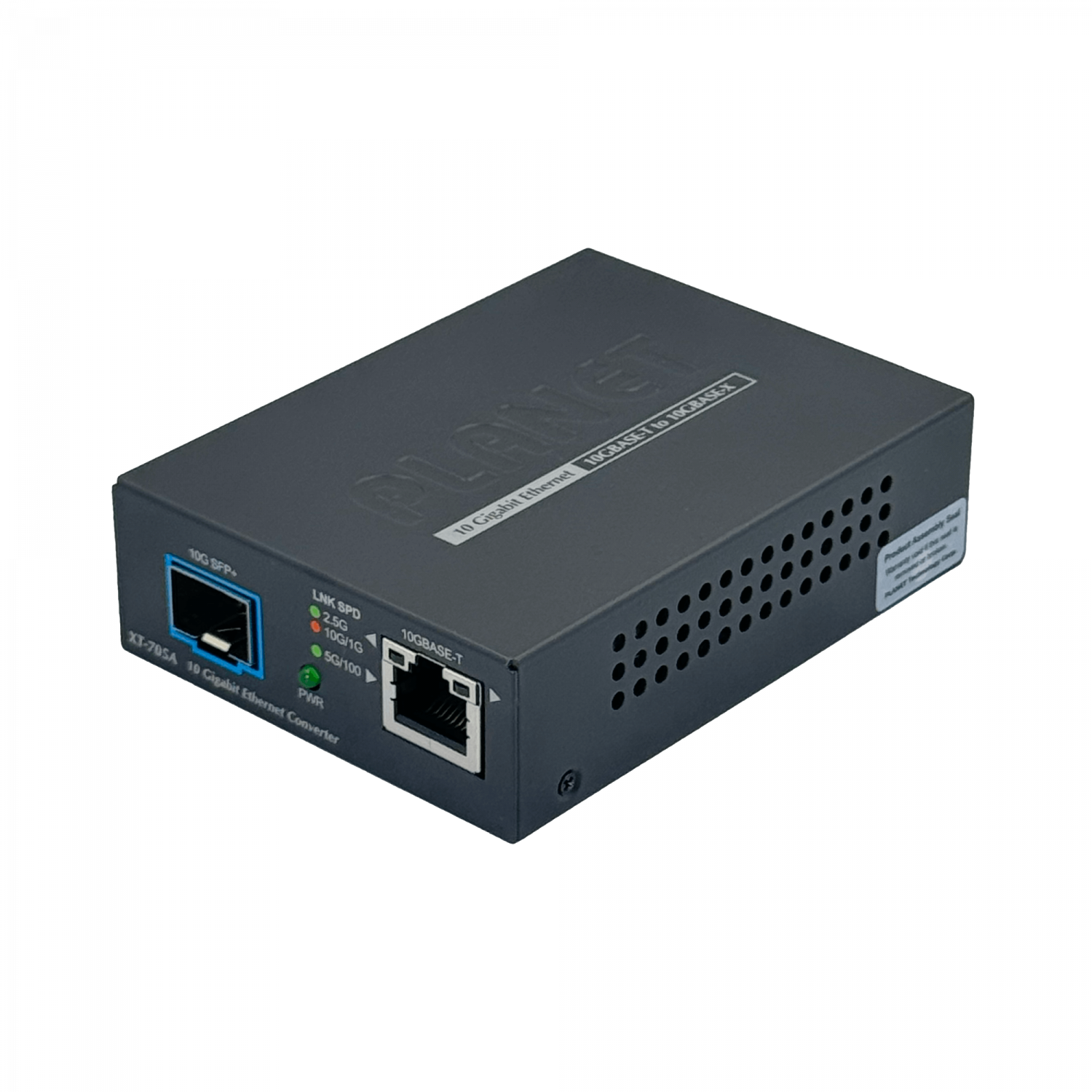 PLANET 1-10G 1-SFP+10G Media Converter Cobre No-admin inc-5VDC/2A 6