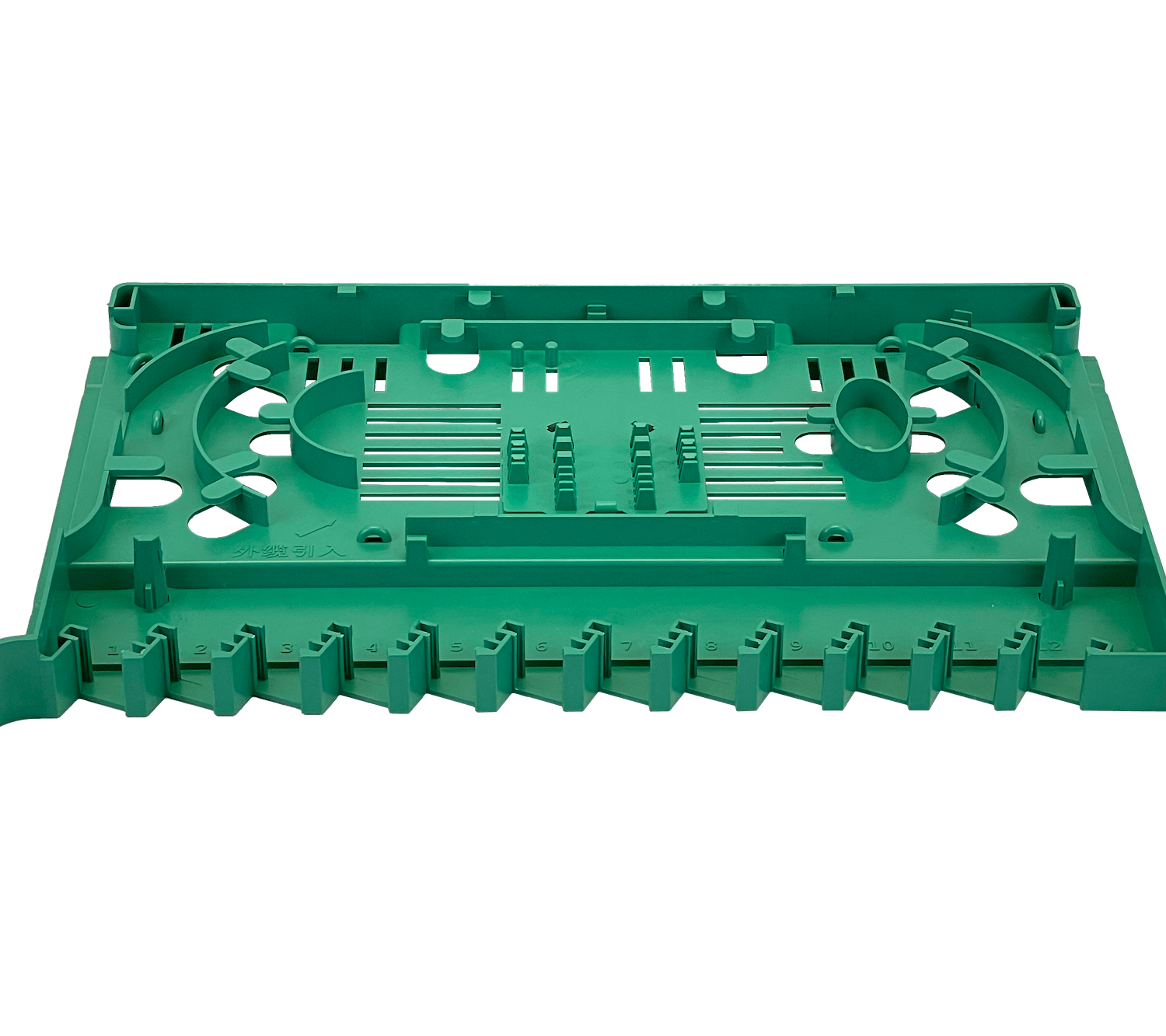 Bandeja 12-Modulos para Cabecera ODF Vacio Requiere pigtails y coplas 1