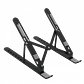 Soporte de Aluminio Negro para Portátil 6.5-21.5? - Miniatura 3