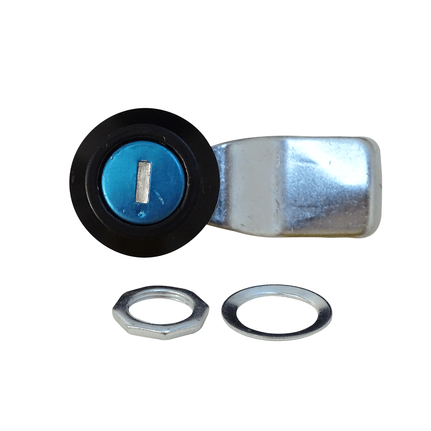Chapa redonda Tibox MS407 para tablero incluye llaves IP66 2