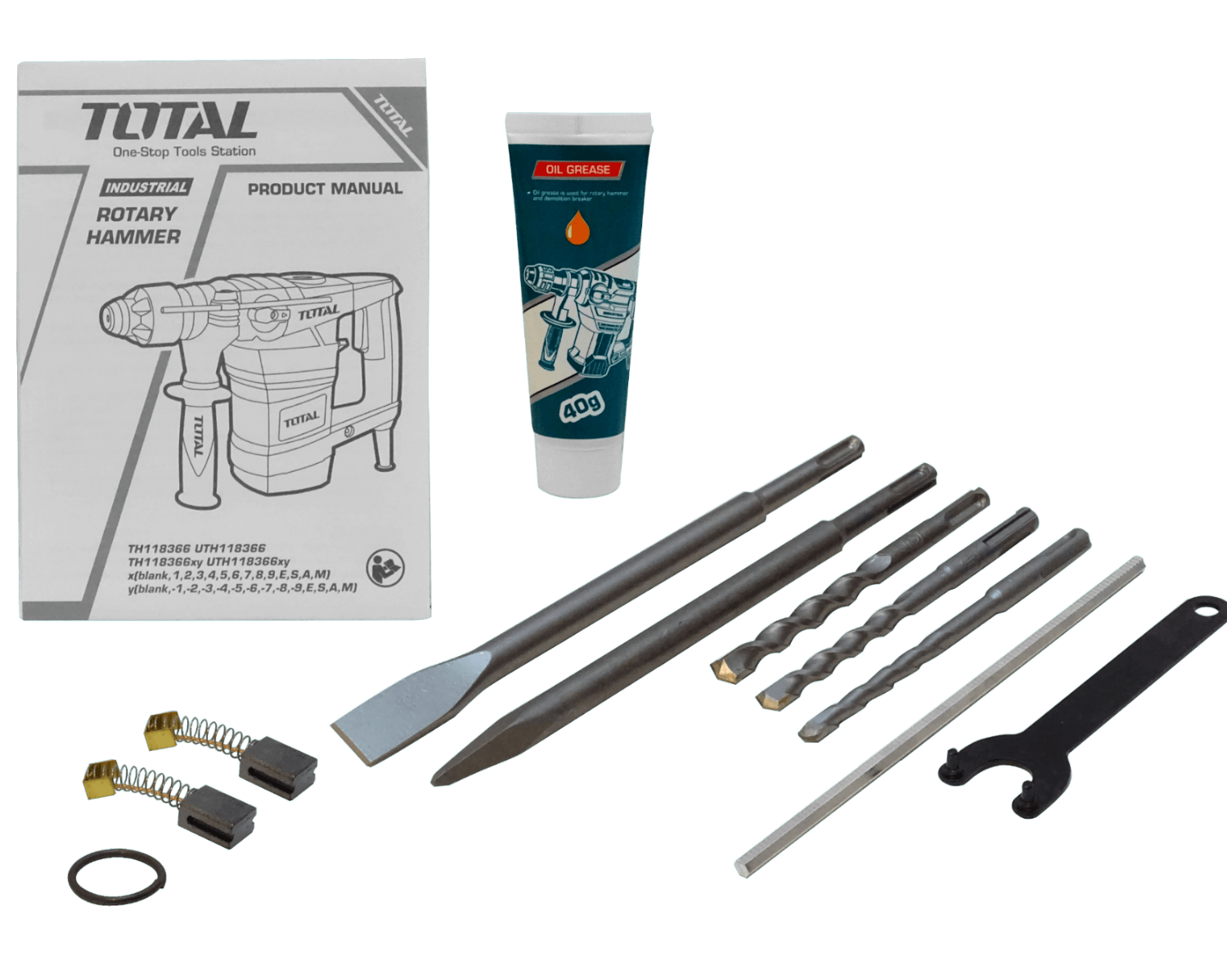 Rotomartillo Total ROTO-18 1800W SDS Plus 850RPM industrial 6