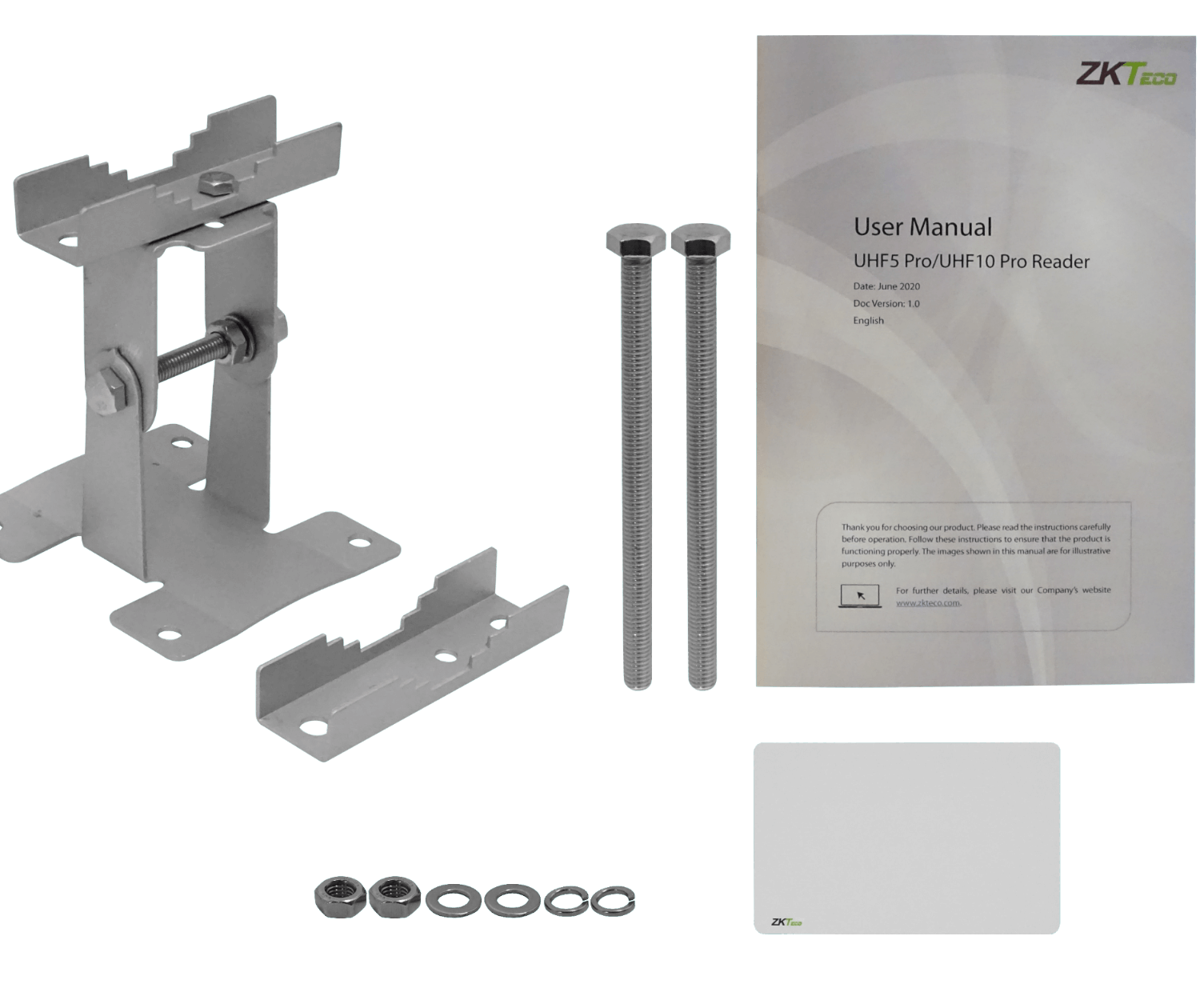 Lector RFID UHF ZKTeco UHF5E-PRO - Antena 9dBi, 865-868MHz, 9-15V DC 3