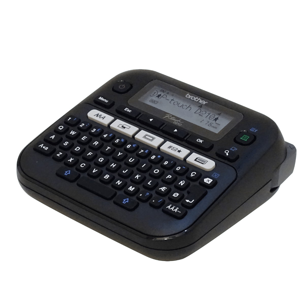 Rotuladora Brother PT-D210 oficina QWERTY TZe 3 5 a 12mm 5