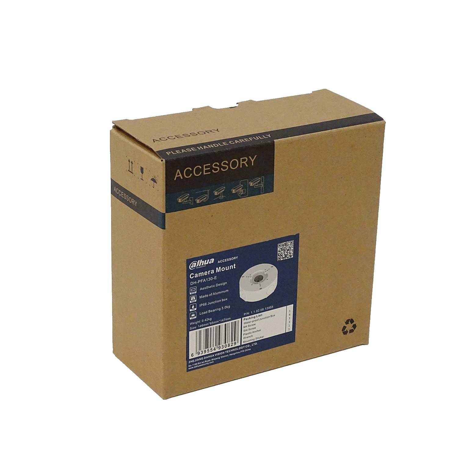Soporte Circular Camara para Intemperie DAHUA DH-PFA130-E, IP66  2