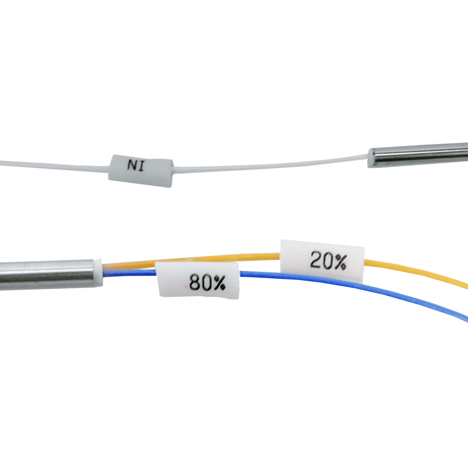 Desbalanceado 1x2 80-20 FBT sin-Conectores Divisor Splitter XPON XGPON 3