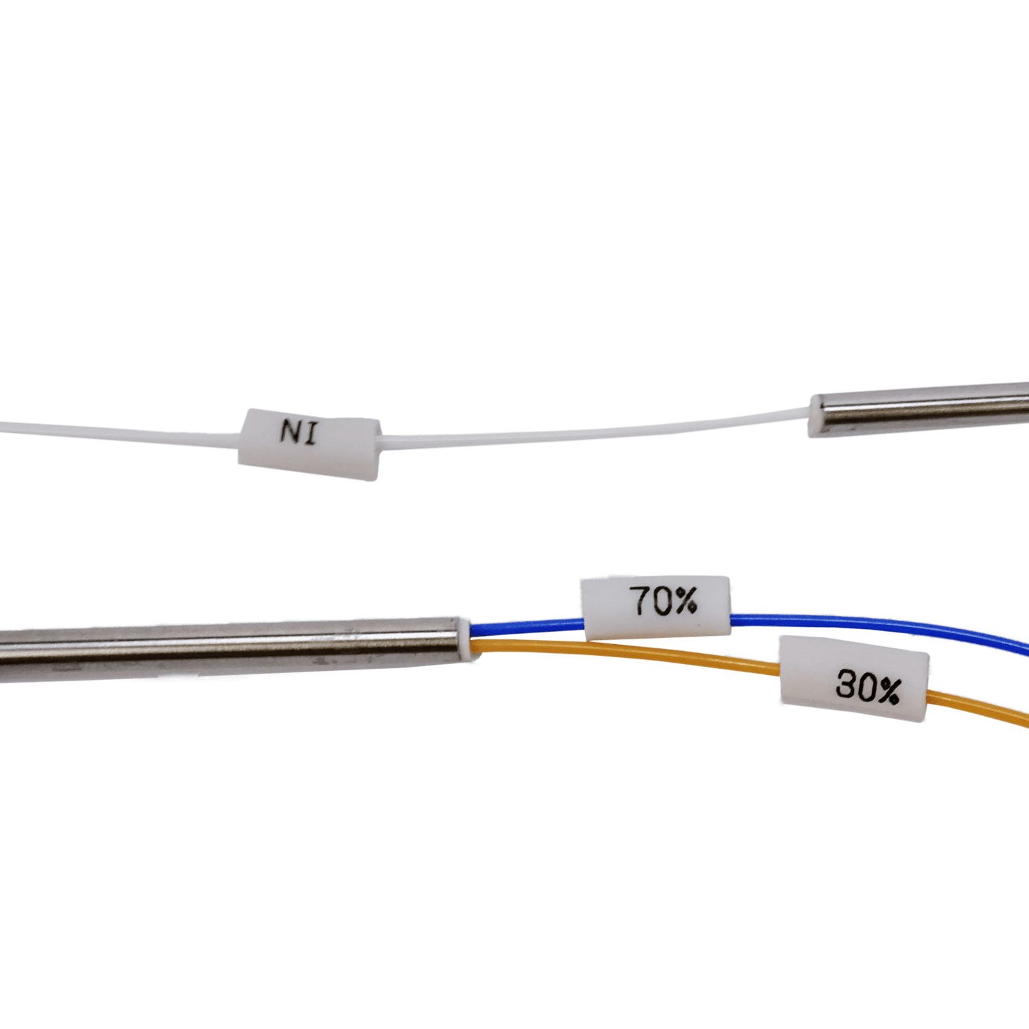 Divisor de Fibra Óptica Desbalanceado 1x2 70/30 FBT sin Conectores - DIVI-70 2
