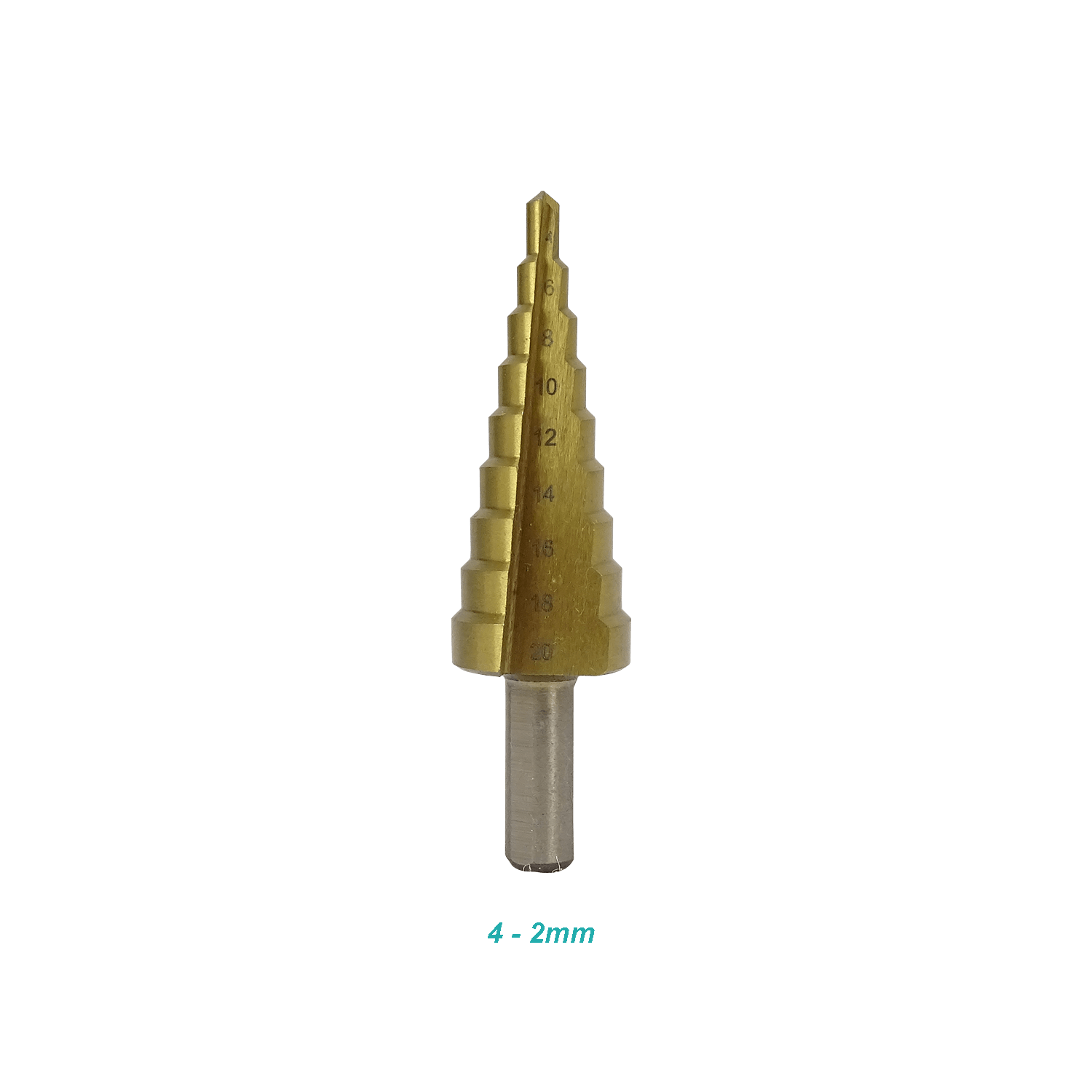 FERRETOOLS Kit 3-Brocas Pino 4-12 4-20 4-32mm p/Metal HSS Escalonadas 2