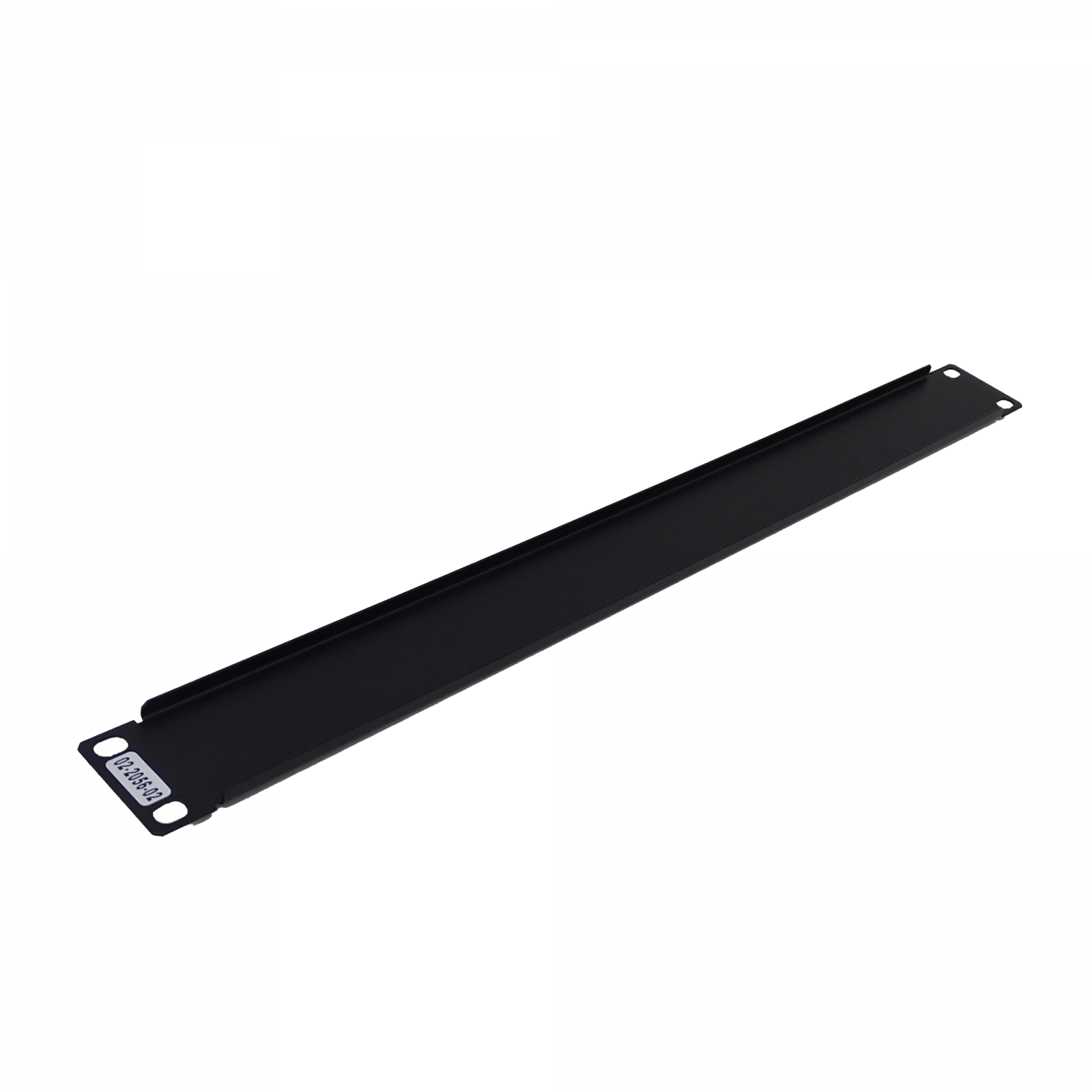 Tapa de Cierre Furukawa RAP-1F para rack 1U acero negro 19 pulgadas 2