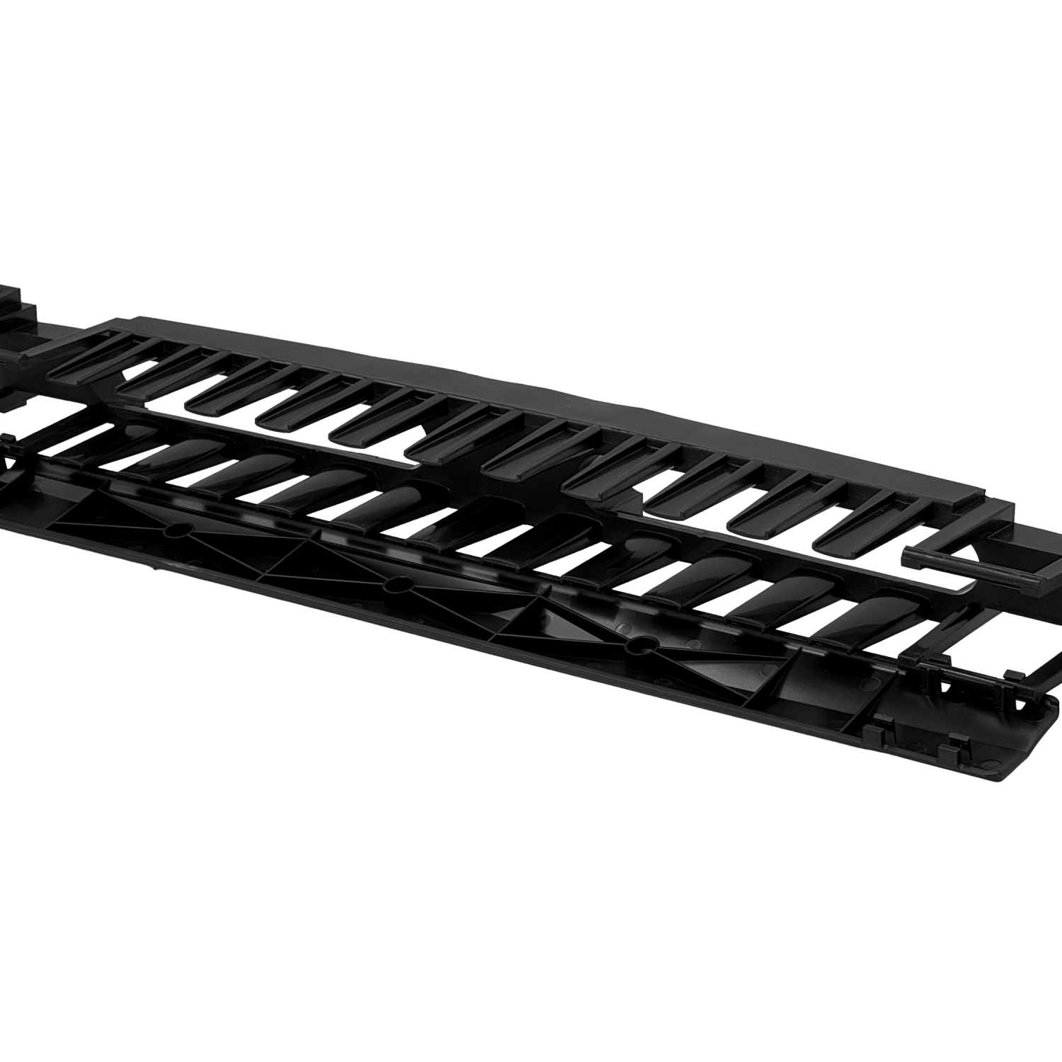 Guia de Cables Furukawa RAD-1F horizontal cerrada plastica para rack 1U 1