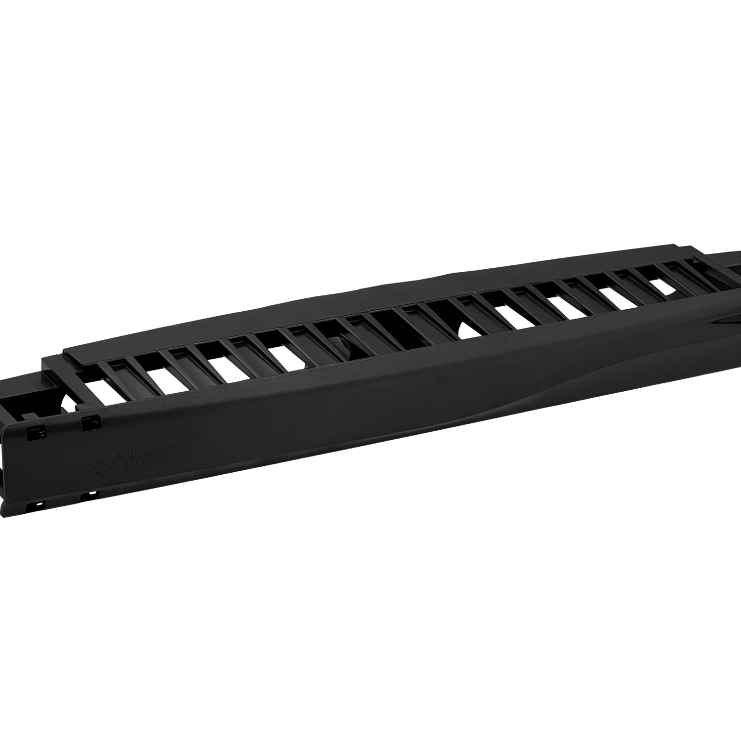 Guia de Cables Furukawa RAD-1F horizontal cerrada plastica para rack 1U 8
