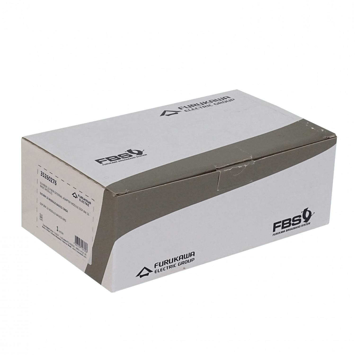 Caja NAP Furukawa CFR-B12 12 manguitos IP30 gris IK05 4