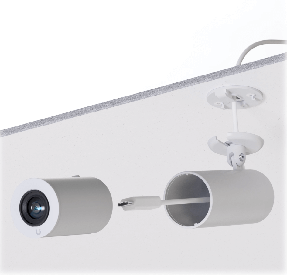 Accesorio Ubiquiti UVC-THETA-AM - Soporte para Cámaras UVC-AI a Techo con Inclinación 1