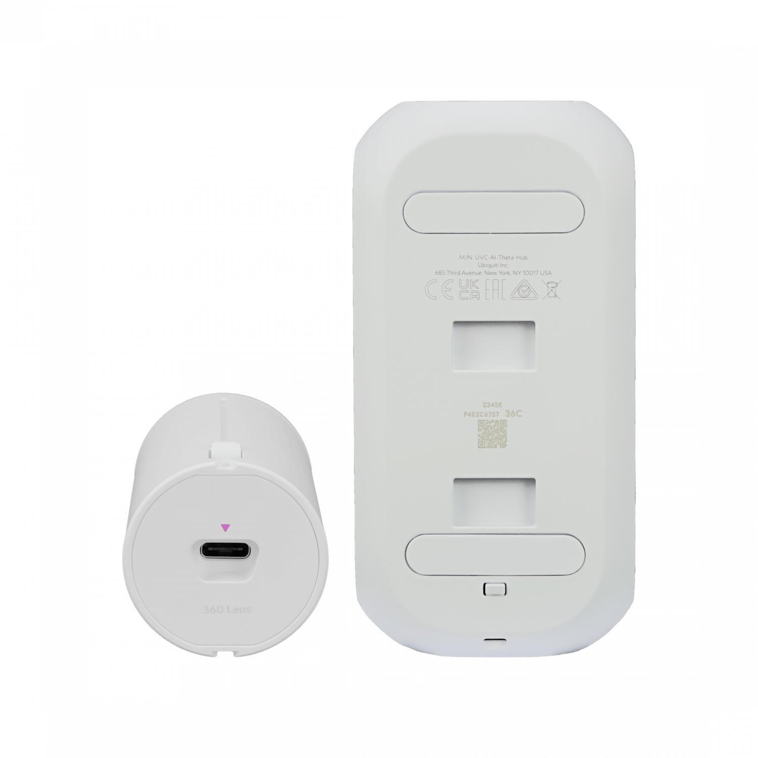 Kit de Cámara de Seguridad Ubiquiti AI Theta Pro 4MP 360° con Hub PoE-af 3