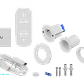 Kit de Cámara de Seguridad Ubiquiti AI Theta Pro 4MP 360° con Hub PoE-af - Miniatura 4