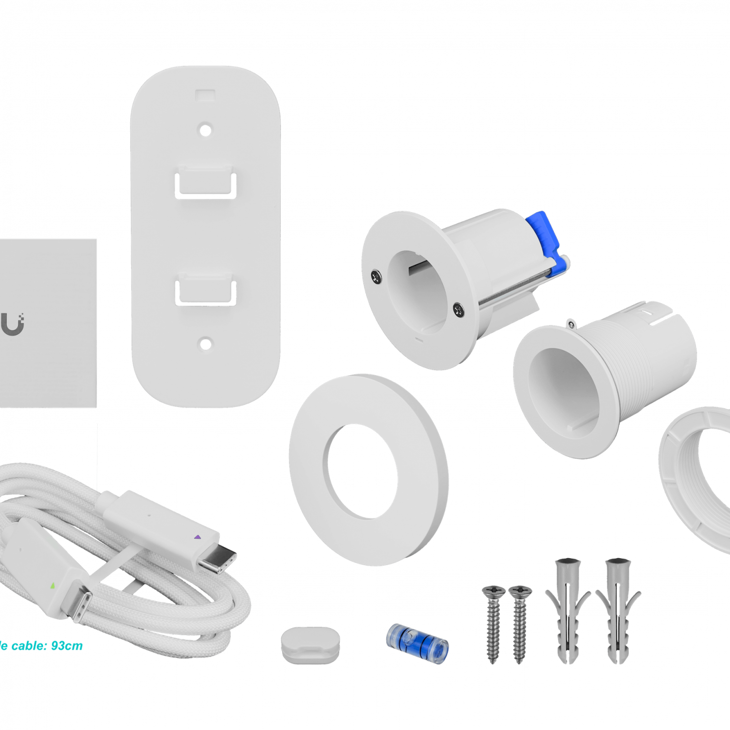 Kit de Cámara de Seguridad Ubiquiti AI Theta Pro 4MP 360° con Hub PoE-af 4