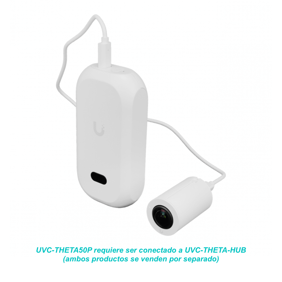 Cámara de Vigilancia Ubiquiti AI Theta Pro con Lente de Largo Alcance, 8MP, 4K 1