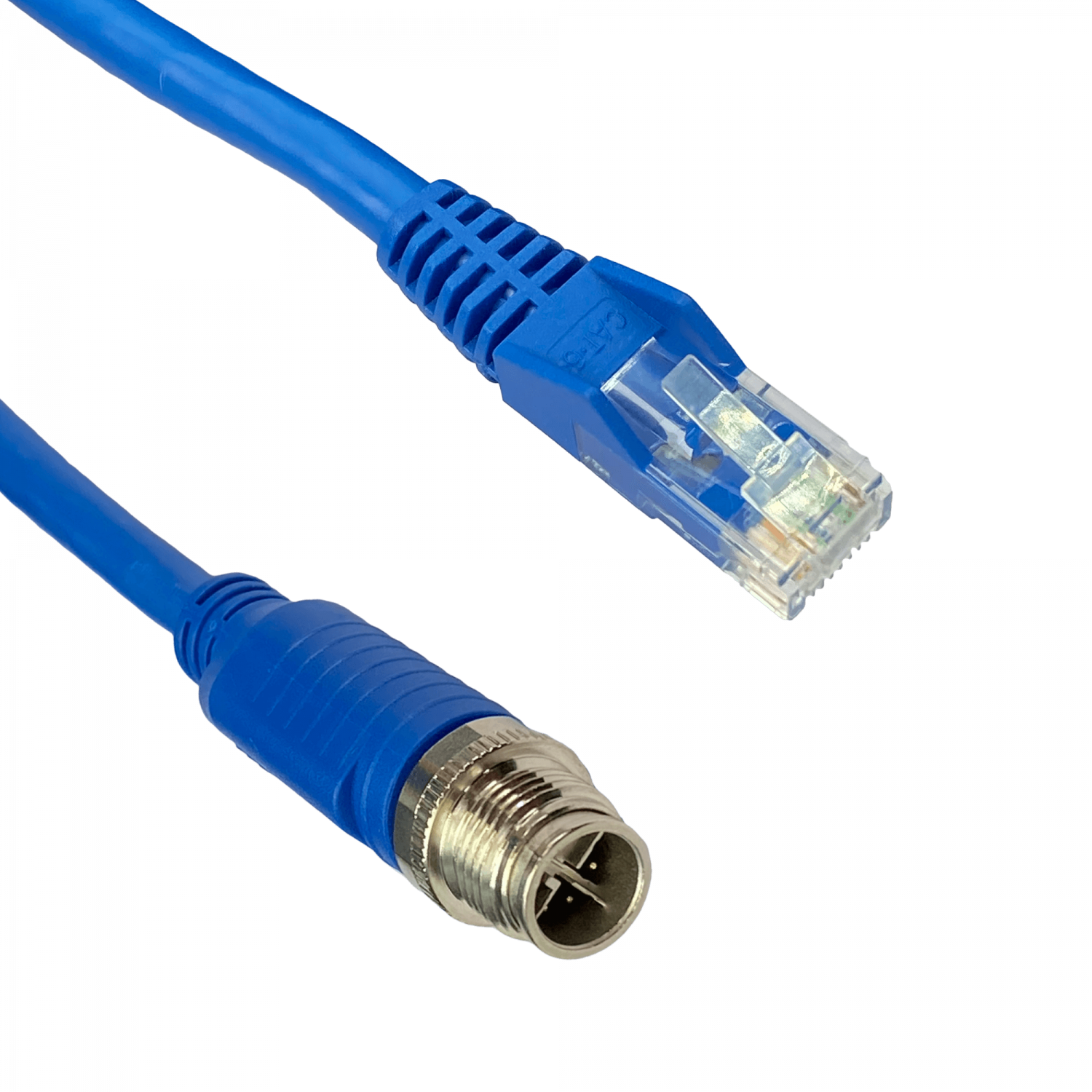 Cable TRIPPLITE Cat6 M12 a RJ45 UTP 5m Exterior IP68 Industrial 1Gbps 3
