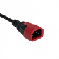 TRIPPLITE Unitario Seguro Rojo para Conector C13 Plug-Lock - Miniatura 1