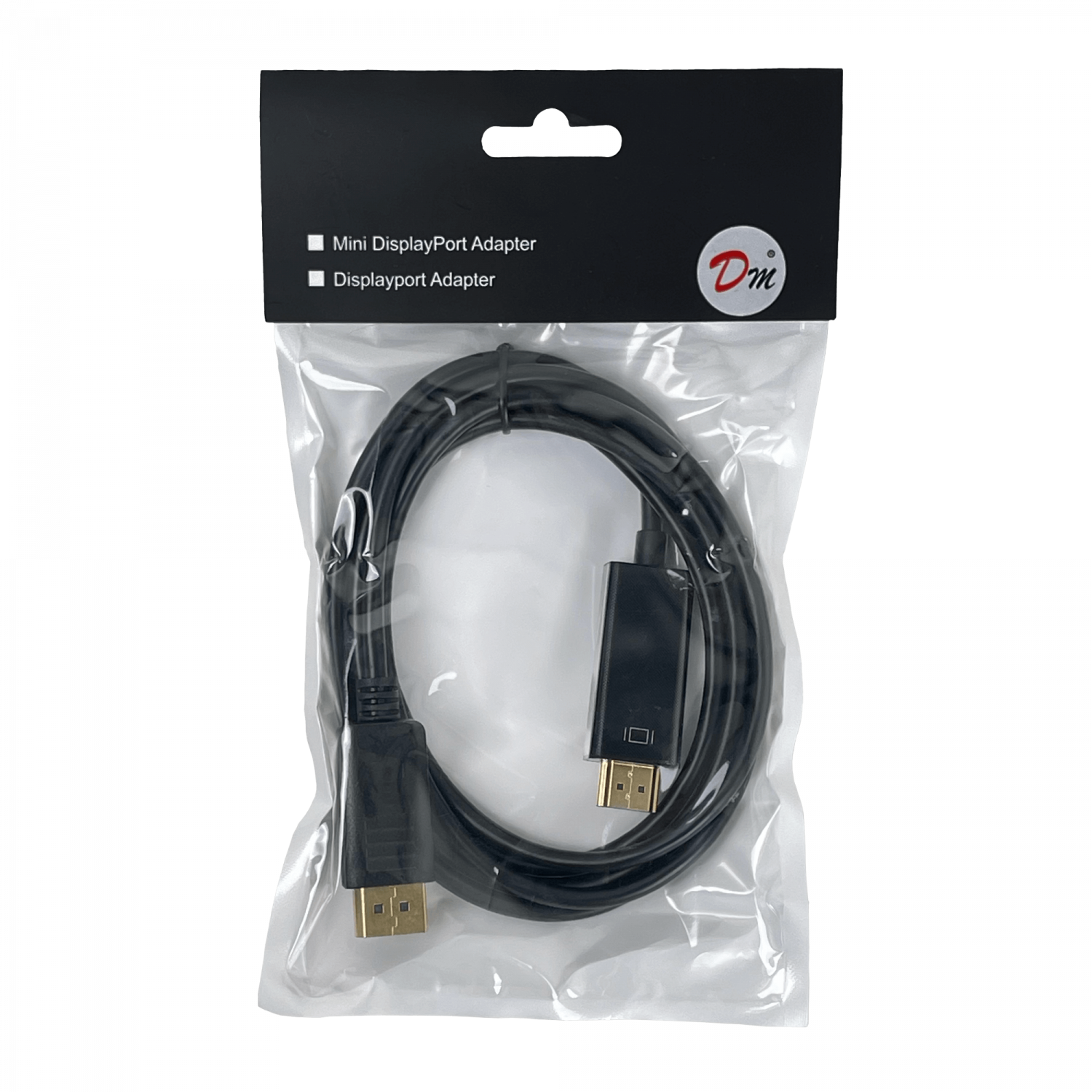 Cable DisplayPort Macho a HDMI Macho 1.8m, Video Full HD, Negro 1