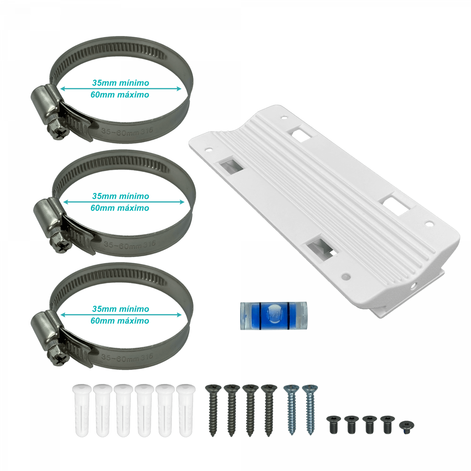 Caja Estanca para UISP Switch Plus, UISP Box Plus, Resistente al agua y al polvo, Clasificación IPX6 1
